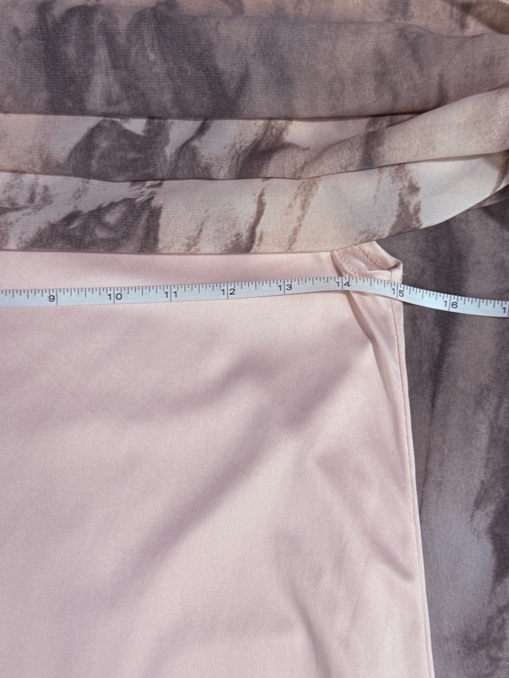 Melissa Paige Women’s Taupe and Beige Abstract Tie-Dye Dolman Top Size XS - Picture 5 of 7
